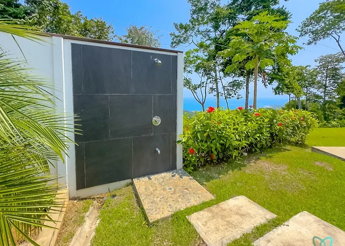 Breathtaking Ocean View On Mountain In The Jungle